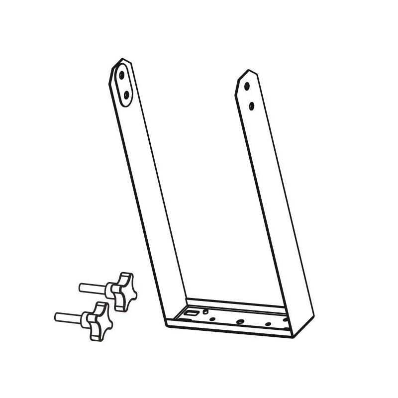 KV2 Audio ESD36 Vertical Bracket Uchwyt montażu pionowego do ESD36